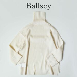 新品 2022AW ボールジィ Ballsey ニット ホワイト S タグ付き