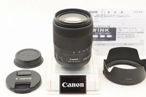 ☆極上美品☆ Canon キャノン EF-S 18-135mm F3.5-5.6 IS USM 別売り純正レンズフード付き！ ♯24122707