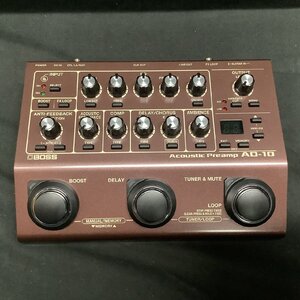 BOSS AD-10 Acoustic Preamp (ボス AD10 エレアコ プリアンプ DI )【長岡店】