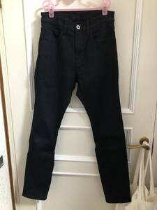 G- Star Raw 3301-R 28/32 デニムパンツ　ジーンズ　スキニージーンズ D15551-8172-082 黒