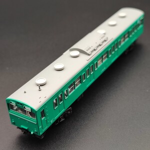 クハ103-781 KATO 10-1743E 103系 高運転台 エメラルドグリーン バラシ品