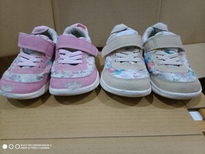 【USED】IFM 女の子 2足色違い 15.5 