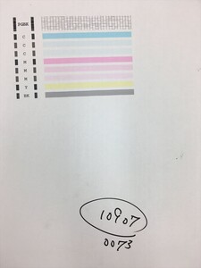 【H10907】プリンターヘッド ジャンク 印字確認済み QY6-0073 CANON キャノン PIXUS iP3600 MP540 MP550 MP560 MP620
