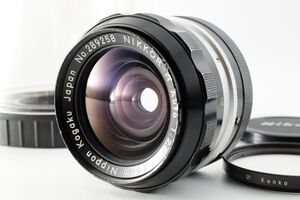 Nikonニコン Nikkor-N Auto 24mm f/2.8 non Ai レンズ・キャップ・ケース付 #5