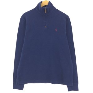 古着 ラルフローレン POLO RALPH LAUREN ハーフジップスウェットシャツ トレーナー メンズM /eaa426451 ss2501_30