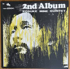 美盤 峰厚介 セカンド・アルバム 2nd Album KOSUKE MINE QUINTET LP レコード TBM-2504