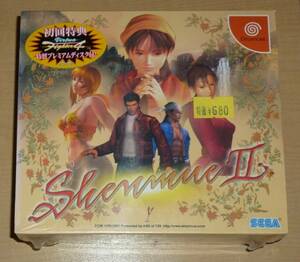 新品 DC シェンムー Ⅱ 2 セガ 初回限定版 ドリームキャスト Shenmue SEGA Dreamcast アドベンチャー