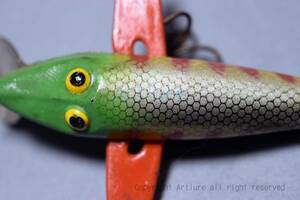 FLYING FISH LURE,C1960年、面白珍品蒐集家向け、KENTACKY BAIT CO,.USA, 3-1/4" 