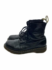 Dr.Martens◆PASCAL 8ホールブーツ/UK6/ブラック/レースアップ/ドクターマーチン/パスカル