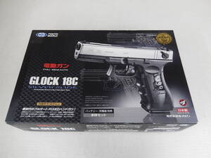 東京マルイ　電動ハンドガン　GLOCK　18C　シルバースライド　18歳以上対象品