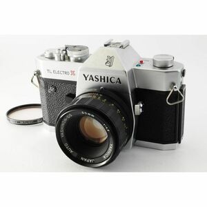 【美品・一部訳あり】 YASHICA TL ELECTRO X 単焦点レンズ YASHICA AUTO YASHINON-DS 50mm F1.7 #650