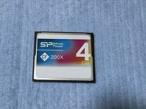 Silicon Power CFカード コンパクトフラッシュ 4GB 200X 動作品