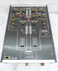 ☆UREI by Soundcraft MUSIC MIXER MODEL 1601 ウーレイ バイ サウンドクラフト DJミキサー 通電確認のみ(コードなし) 現状品(A9304)