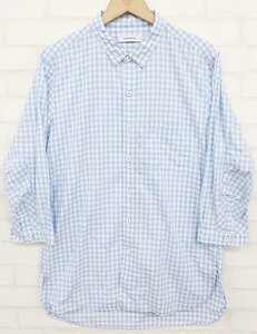 3T5144■nonnative DWELLER B.D.SHIRT Q■S COTTON GIMGHAM CHECK ノンネイティブ ギンガムチェックボタンダウンシャツ