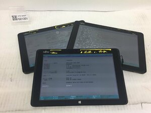 ジャンク5台セット/FUJITSU ARROWS Tab Q506/Atom X5-Z8500 1.44GHz/64GB/4GB/10.1インチ/高解像度