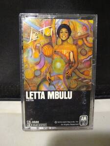 T6467　カセットテープ　 LETTA MBULU / LETTA　アフロ・キューバン・ジャズ