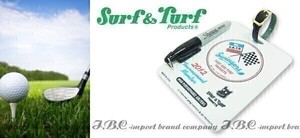 正規品★レア★Surf&Turf サーフ&ターフ★ネームプレートペン付きセット【本物保証】EVEN掲載★芸能人御用達★ネコポス可