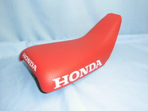 ■モンキー バハ　ＢＡＪＡ カスタムシート ＨＯＮＤＡ純正ベース　赤パンチング HONDA ロゴ入り