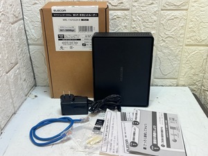 [中古] WRC-1167GS2H-B ブラック (Wi-Fi 5(11ac) 867+300Mbps Wi-Fi ギガビットルーター)