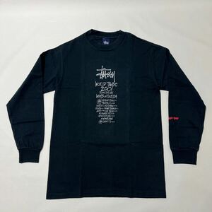 STUSSY 2001年WORLDTRIBE スタッフ 限定 ロンT ( ステューシー 周年 記念 チャプト STAFF 非売品 Tシャツ レア WORLD TRIBE oldstussy )①