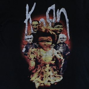 KORN Dolls Tシャツ コーン 人形 ロゴ バンド ロック メタル / metallica slipknot pinkfloyd anthrax slayer Marilyn Manson limpbizkit