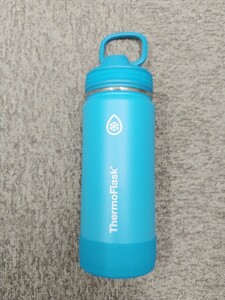 ステンレスボトル 保冷 水筒 魔法瓶 持ち運び ThermoFlask サーモフラスク 474ml　新品未使用