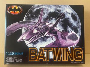 ツクダホビー 1/48 バットマン バットウィング プラモデル 内袋未開封 未組立 BATMAN BATWING TSUKUDA HOBBY