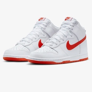 NIKE DUNK HI RETRO DV0828-100 ダンク ハイ レトロ 白×橙 US10.5