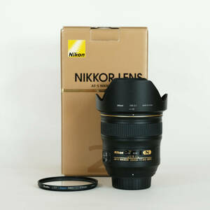 [美品｜フィルター付] Nikon AF-S NIKKOR 24mm f/1.4G ED / ニコンFマウント / フルサイズ