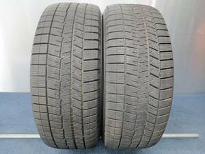 ★8-8.5分山★22年製★ ダンロップWINTER MAXX 03 225/55R17　2本セット スタッドレス　G477