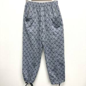 【South2West8(S2W8)】サウスツーウエストエイト★トラックパンツ String C.S. Pant-Poly Jq. Skull&Target 総柄 サイズM MR815 02