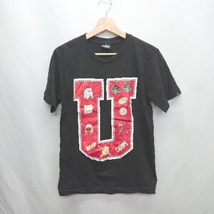 ◇ UNDEFEATED アンディフィーテッド 半袖 Tシャツ サイズSMALL ブラック レディース E 1406180090432