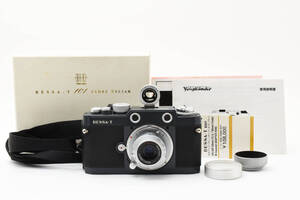 ◆美品◆Voigtlander フォクトレンダー BESSA-T HELIAR 50mm F3.5 101周年記念モデル レンジファインダー 元箱 