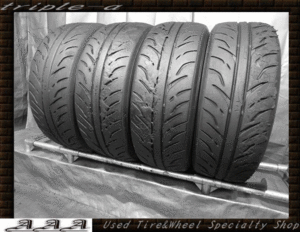 22年製 ダンロップ DIREZZA V01 190/600R15 4本 超バリ山！ 競技用 【842】