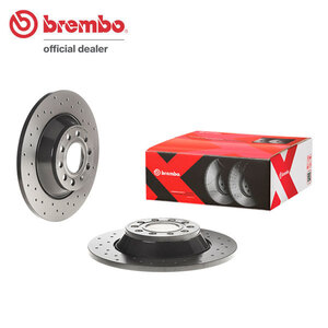 brembo エクストラローター リア アウディ A6(C6) 4FBATS 4FBATA 4FBVJA H16.9～H24.2 4.2 クワトロ/FSI クワトロ 1KD/2ED ソリッド