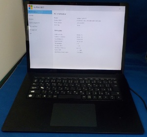 【Windows11Pro】 Microsoft Surface Laptop 3 (Model:1872) i7-1065G7/メモリ16GB/512GB SSD/15型2496x1664 [SU004]