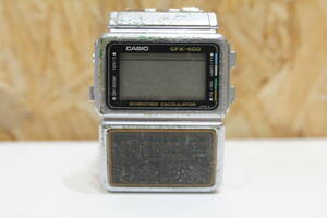 TH05217　CASIO　CFX-400　データバンク　腕時計　現状品