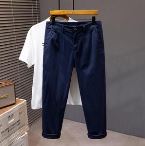 メンズ パンツチノパンツ　新品　春夏薄め服　ハーレムパンツ　ボトムス カジュアルパンツ　ズボン　ヴィンテージ 30-46選択可