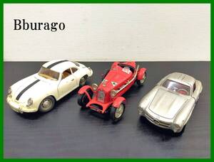 ミニカーBburago 1/18 BENZ　Porsche　ＡLFA ROMEO