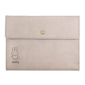 ミッフィー miffy マルチケース(グレージュ) ニュアンスカラーシリーズ