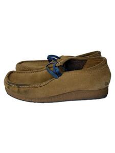 Clarks◆WALLABEE/ブーツ/UK7.5/CML/スウェード/11826