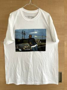 Boyz n the Hood ICE CUBE アイスキューブ Tシャツ 白　 dr.dre snoop wu-tang N.W.A. kanye Menace Society Juice HIPHOP 映画 BAD HOP