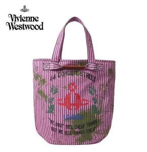 ○★新品未使用　Vivienne Westwood (ヴィヴィアンウエストウッド)　WE DON’T SELL CHEAP THINGS トートバッグ Ｍ　ピンク★○