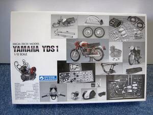 ▲整7▲GUNZE SANGYO YAMAHA YDS1 ヤマハ HIGH TECH MODEL 1/12 初版 ? バイク グンゼ プラモデル▲保管品