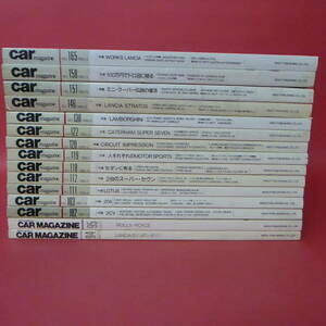 YN3-230511☆car magazine まとめ売り15冊セット(NO.94-NO.165不揃い/1987-1992)