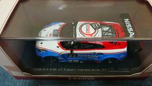 1/43 EBBRO 2015年ブランパン耐久シリーズ ニッサンGT-R NISMO GT3#22 O・プラ、F・ストラウス、G・パレトウ、R・サンチェス