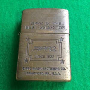 Zippo ジッポー ZIPPO IS THE BEST SELECTION SINCE 1932 U.S.A. アンティーク コレクション ライター 古いジッポ (115)