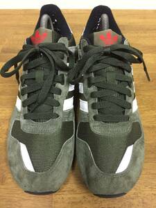 adidas ZX ７００ 緑系 ２５．５ USED 