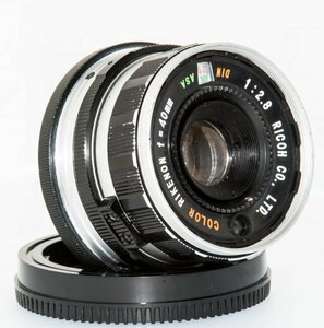 【改造レンズ】COLOR RIKENON 2.8/40mm【RICOH 500GX】のレンズをSONY Eマウントレンズに改造　【SONY FEレンズ】