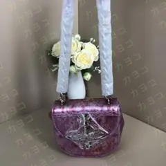 Vivienne Westwood レザー チェーン ショルダーバッグ